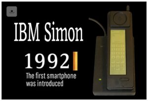 IBM Simon the world first smartphone